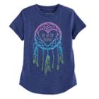 Girls 4-10 Jumping Beans&reg; Dreamcatcher We Are The Dreamers Tee, Size: 6, Blue (navy)