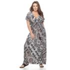Plus Size World Unity Empire Maxi Dress, Women's, Size: 1xl, Grey (charcoal)