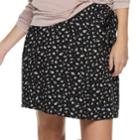 Juniors' So&reg; Challis Wrap Skirt, Teens, Size: Large, Oxford