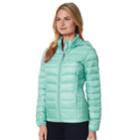 Women's 32 Degrees Hooded Puffer Jacket, Size: Large, Blue