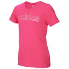 Girls 7-16 Adidas Outline Graphic Tee, Size: Large, Brt Pink