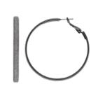 Apt. 9&reg; Glitter Hoop Earrings, Women's, Ovrfl Oth