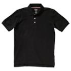 Husky Boys 4-20 French Toast School Uniform Short-sleeve Pique Polo, Boy's, Size: 10-12husky, Black