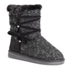 Muk Luks Camila Women's Winter Boots, Size: 6, Black