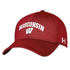 Adult Under Armour Wisconsin Badgers Blitzing Stretch-fit Cap, Size: S/m, Multicolor