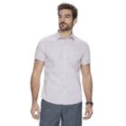 Men's Marc Anthony Slim-fit Pattern Shirt, Size: Xxl, Med Purple