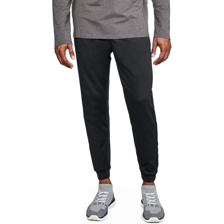Men's Under Armour Armour Fleece Jogger Pants, Size: Small, Black