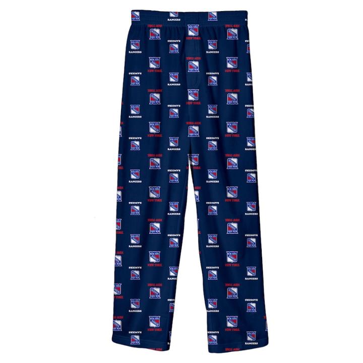 Boys 8-20 New York Rangers Lounge Pants, Size: S 8, Blue (navy)