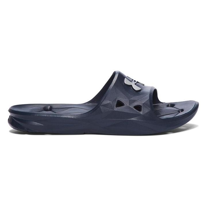 Under Armour Locker Iii Men's Slide Sandals, Size: 11, Blue (navy)