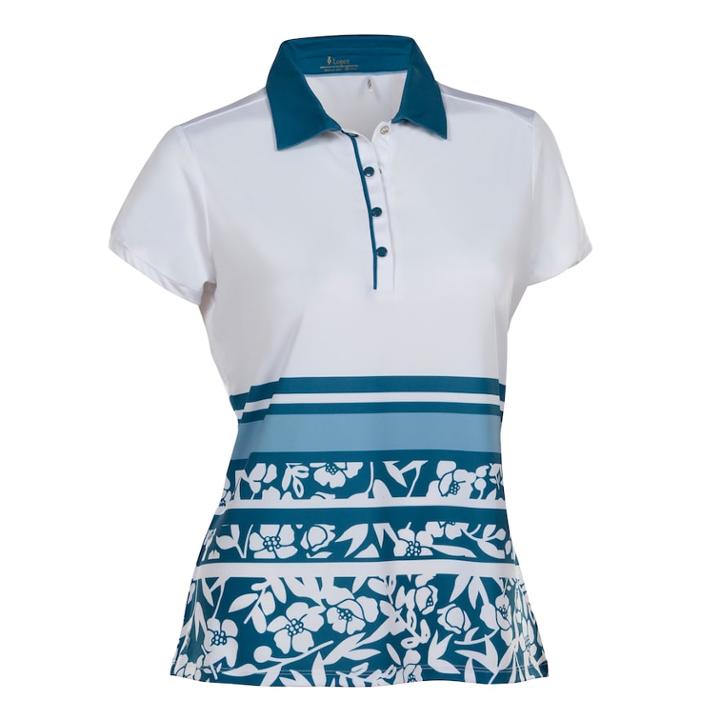 Plus Size Nancy Lopez Pretty Short Sleeve Golf Polo, Women's, Size: 1xl, White
