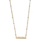 Lc Lauren Conrad Chill Pill Bar Necklace, Women's, Gold