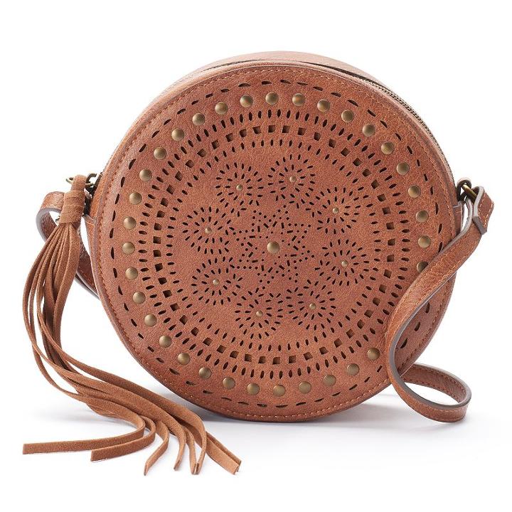 Mudd&reg; Graca Perforated Crossbody Bag, Women's, Brown Oth