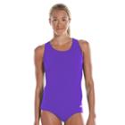 Women's Dolfin Aquashape Conservative One-piece Lap Swimsuit, Size: 12 Comp, Purple