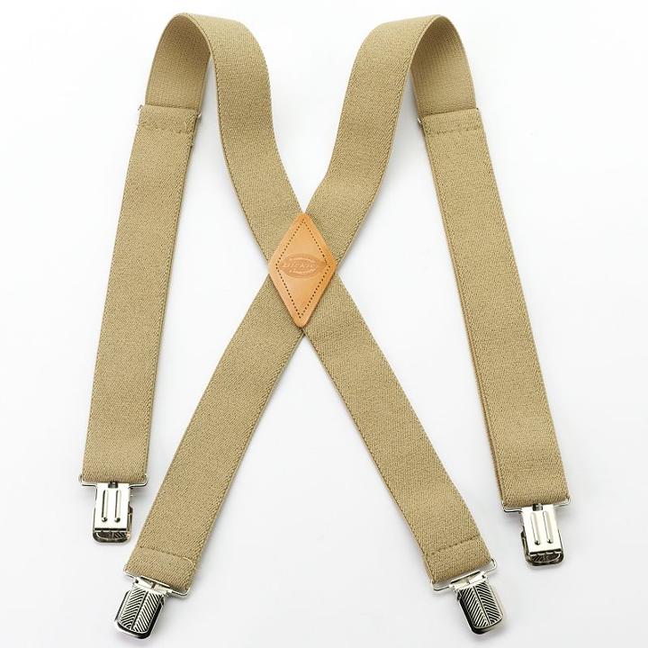Dickies Suspenders, Men's, Beig/green (beig/khaki)