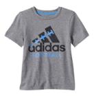 Boys 4-7x Adidas Football Graphic Tee, Boy's, Size: 4, Grey Other