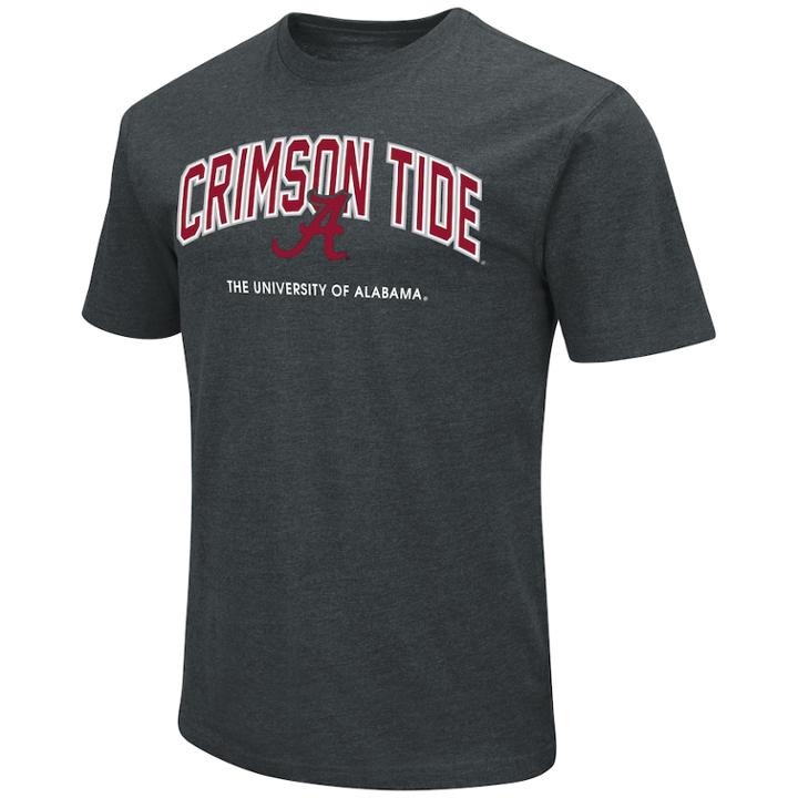 Men's Alabama Crimson Tide Wordmark Tee, Size: Large, Dark Red