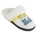 Women's Ucla Bruins Plush Slippers, Size: Large, White