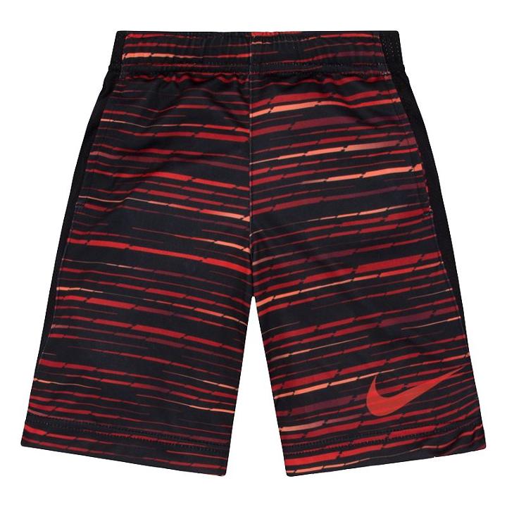 Boys 4-7 Nike Legacy Dri-fit Sublimated Shorts, Size: 4, Drk Orange