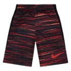 Boys 4-7 Nike Legacy Dri-fit Sublimated Shorts, Size: 4, Drk Orange