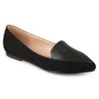 Journee Collection Kinley Women's Flats, Size: 8, Black