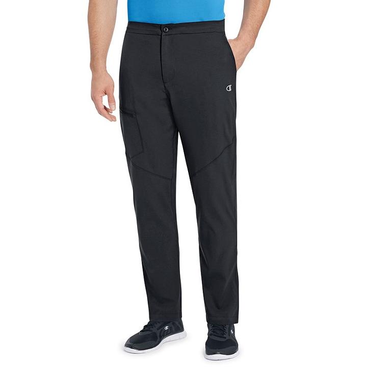 Men's Champion Hybrid Pants, Size: Large, Black