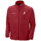 Men's Columbia Alabama Crimson Tide Flanker Ii Full-zip Fleece, Size: Large, Brt Pink