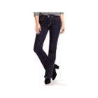 Women's Levi's&reg; Slimming Bootcut Jeans, Size: 12/31short, Dark Blue