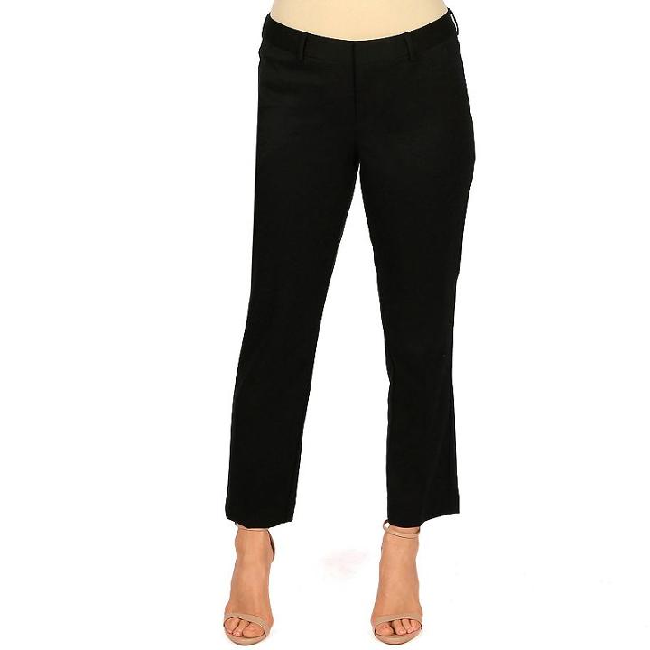 Women's Harve Benard Ankle Pant, Size: 12, Black