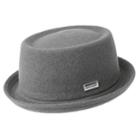 Men's Kangol Wool-blend Mowbray Pork Pie Hat, Size: Medium, Grey