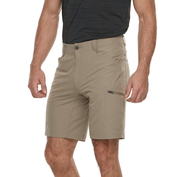 Men's Zeroxposur Anvil Classic-fit Hybrid Shorts, Size: 42, Med Brown