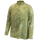 Men's Realtree Cast Performance Quarter-zip Windshirt, Size: Small, Dark Green