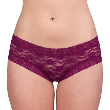 Juniors' Candie's&reg; Lace Cheeky, Teens, Size: Xl, Purple