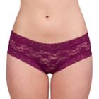 Juniors' Candie's&reg; Lace Cheeky, Teens, Size: Xl, Purple
