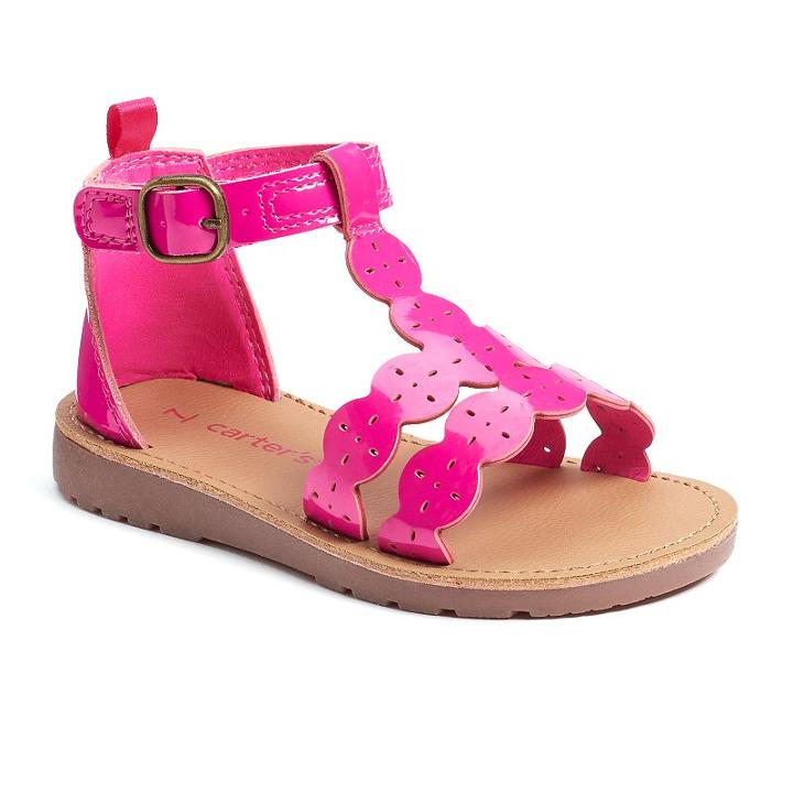 Carter's Cookie Toddler Girls' Sandals, Girl's, Size: 9 T, Pink