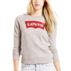 Women's Levi's Batwing Logo Sweatshirt, Size: Small, Grey