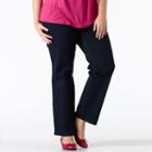 Plus Size Gloria Vanderbilt Amanda Tapered Jeans, Women's, Size: 20 - Regular, Blue