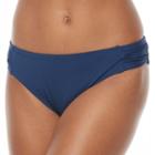 Women's Apt. 9&reg; Shirred-side Scoop Bottoms, Size: Xxl, Med Blue