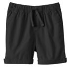 Baby Boy Jumping Beans&reg; Cuffed Canvas Shorts, Size: 3 Months, Grey