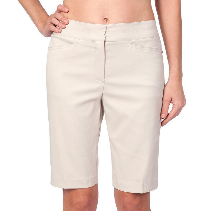 Women's Tail Classic Bermuda Golf Shorts, Size: 14, Lt Beige