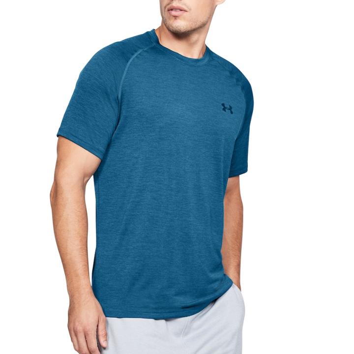 Men's Under Armour Tech Tee, Size: Small, Brt Blue