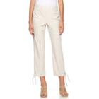 Women's Caribbean Joe Ruched Pull-on Pants, Size: 8, Dark Beige