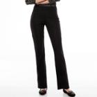 Women's Dana Buchman Slimming Pull-on Pants, Size: S Long, Black