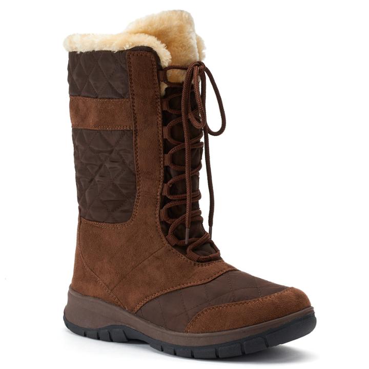 Itasca Maggie Ii Women's Water Resistant Winter Boots, Size: 8, Brown
