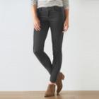 Women's Sonoma Goods For Life&trade; Corduroy Skinny Pants, Size: 14 T/l, Dark Grey