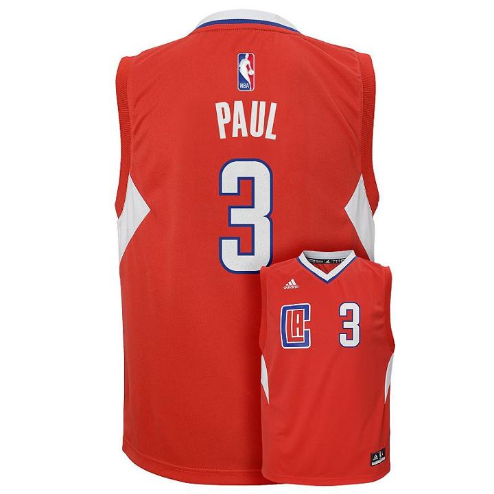 Los Angeles Clippers Chris Paul Nba Jersey - Boys 8-20, Boy's, Size: Xl(18/20), Red