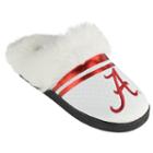 Women's Alabama Crimson Tide Plush Slippers, Size: Xl, White