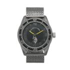 U.s. Polo Assn. Men's Stainless Steel Watch, Size: Xl, Dark Grey