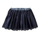 Girls 4-8 Oshkosh B'gosh&reg; Chambray Waist Eyelet Skirt, Girl's, Size: 4, Blue