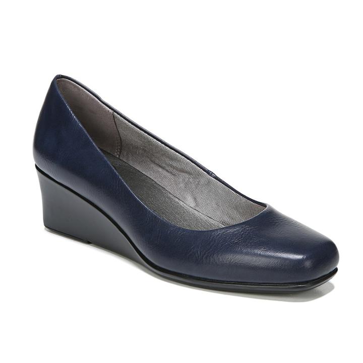 Lifestride Gather Women's Wedges, Size: Medium (9.5), Dark Blue
