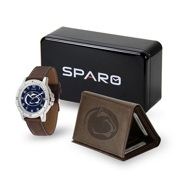 Sparo Penn State Nittany Lions Watch And Wallet Set - Men, Brown